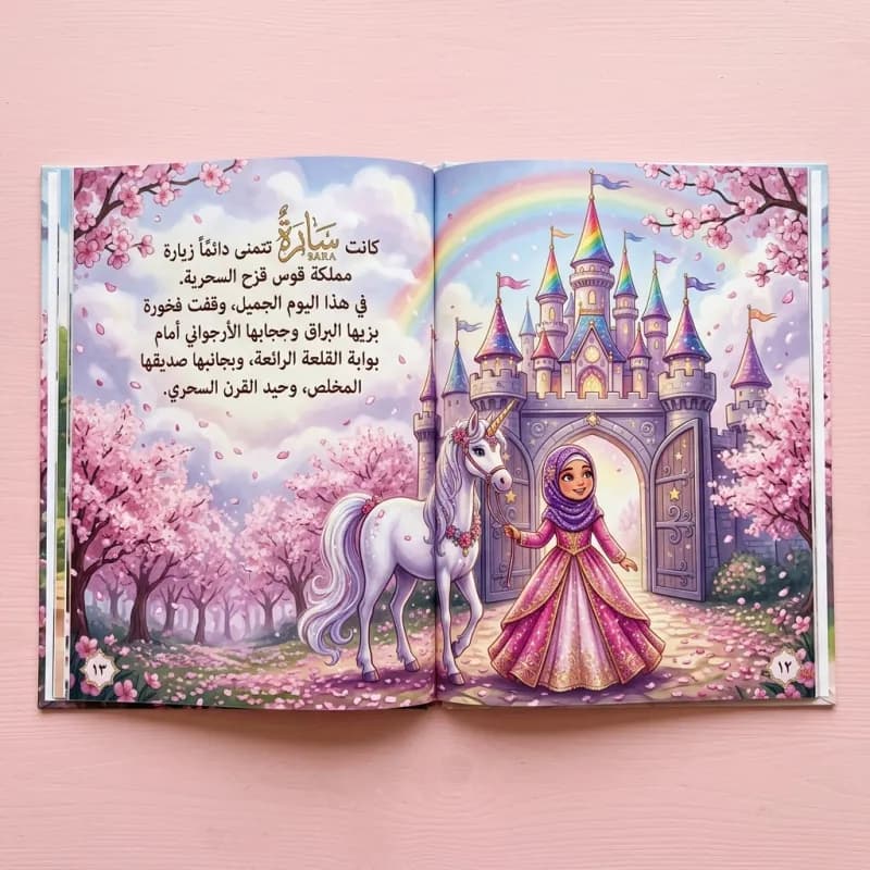 سارة داخل مملكة الأميرات